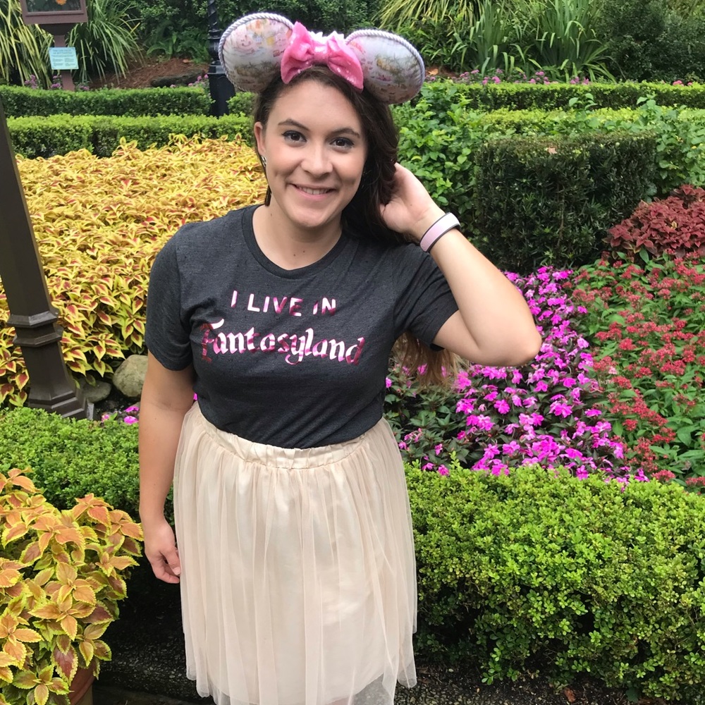 Fantasyland Disney inspired tee